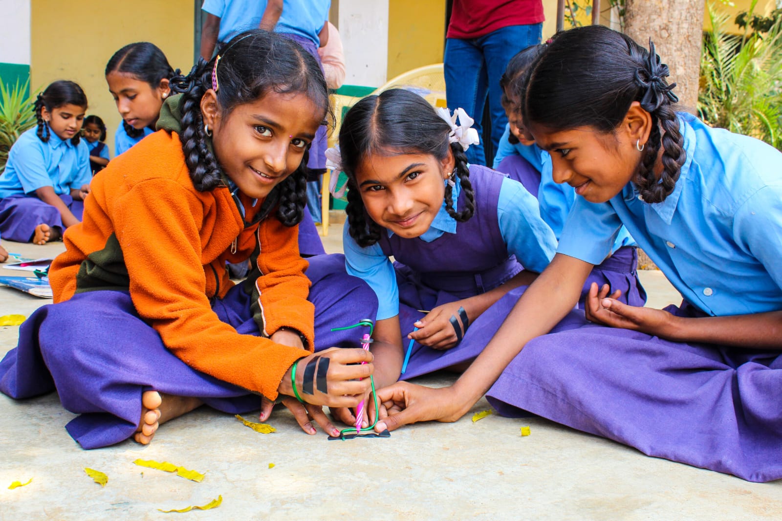 Young people smiling and thriving, ready for their futures